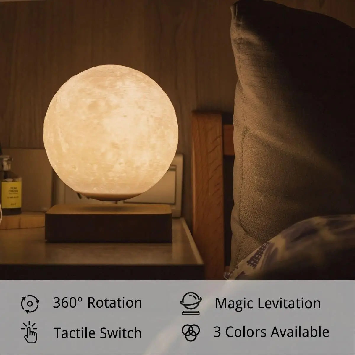 Decordable - Levitating Moon Lamp
